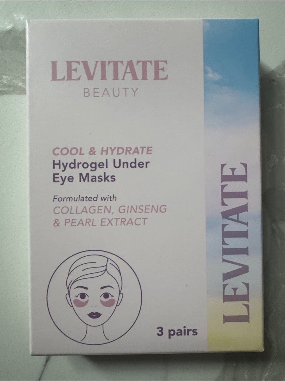 🌸5/$25🌸 Levitate Beauty cool & hydrate hydrogel under eye masks